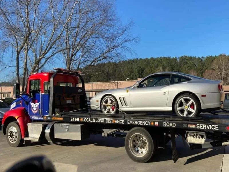 Alpharetta flatbed towing