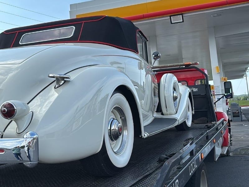 Alpharetta vintage vehicle towing