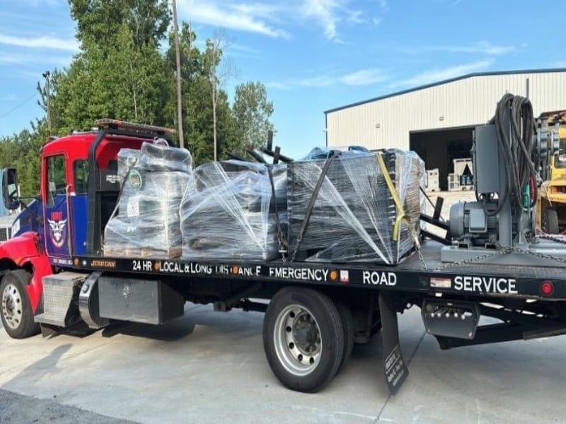 Hiram heavy equipment towing